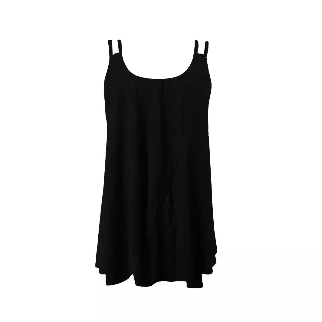 Damen ärmelloses Top mit exquisitem Paisleymuster und bequemem Schnitt