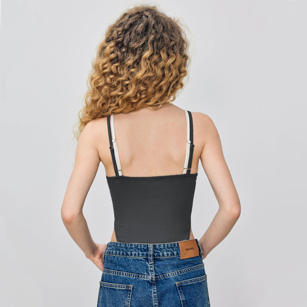 Damen Badeanzug mit innovativem Design und verstellbaren Trägern