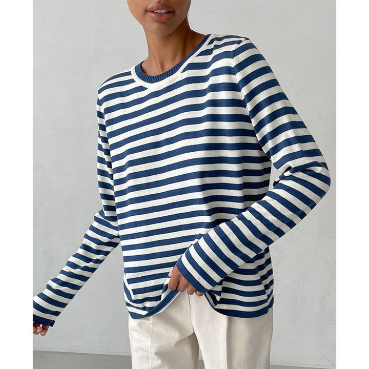 Cherrie | Pull classique à rayures