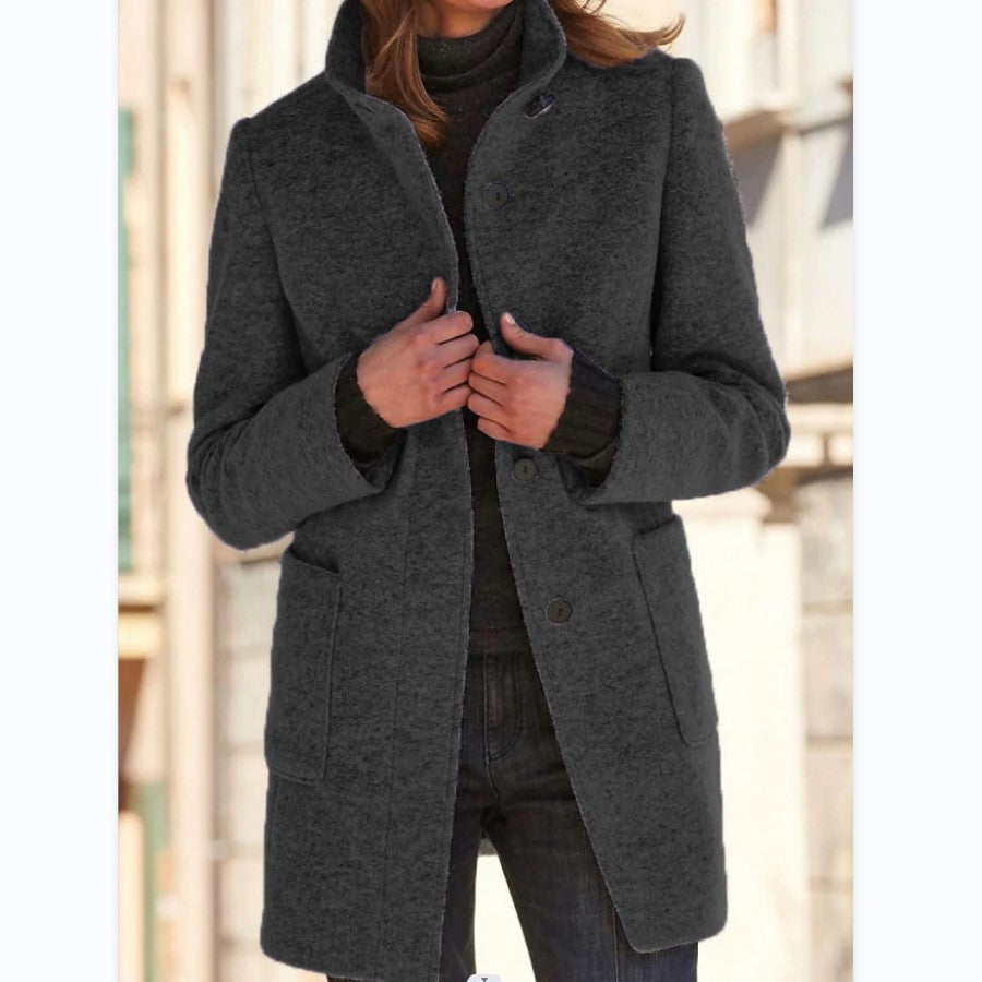 Felicity | Manteau boutonné élégant et stylé