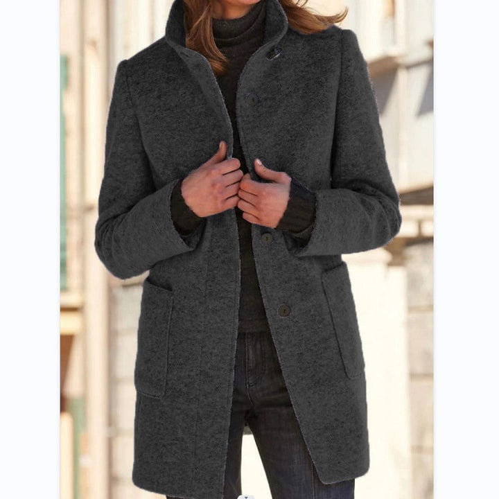 Felicity | Manteau boutonné élégant et stylé