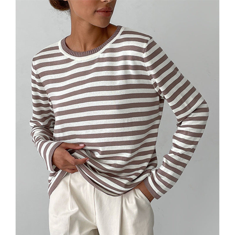 Cherrie | Pull classique à rayures