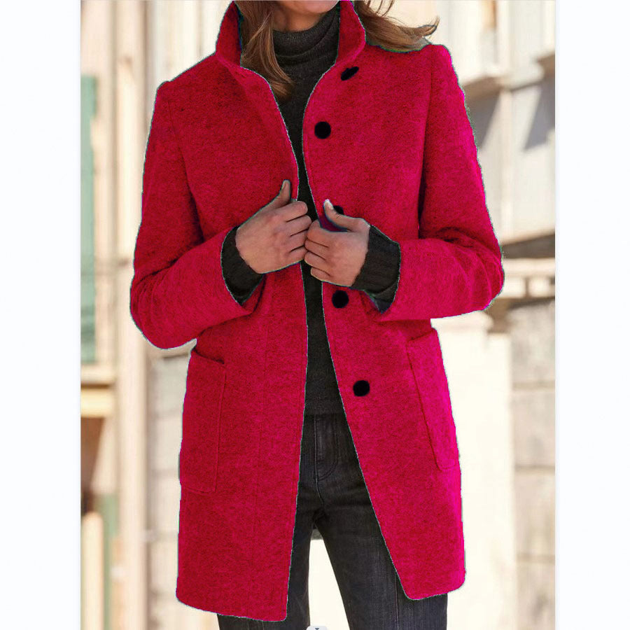 Felicity | Manteau boutonné élégant et stylé