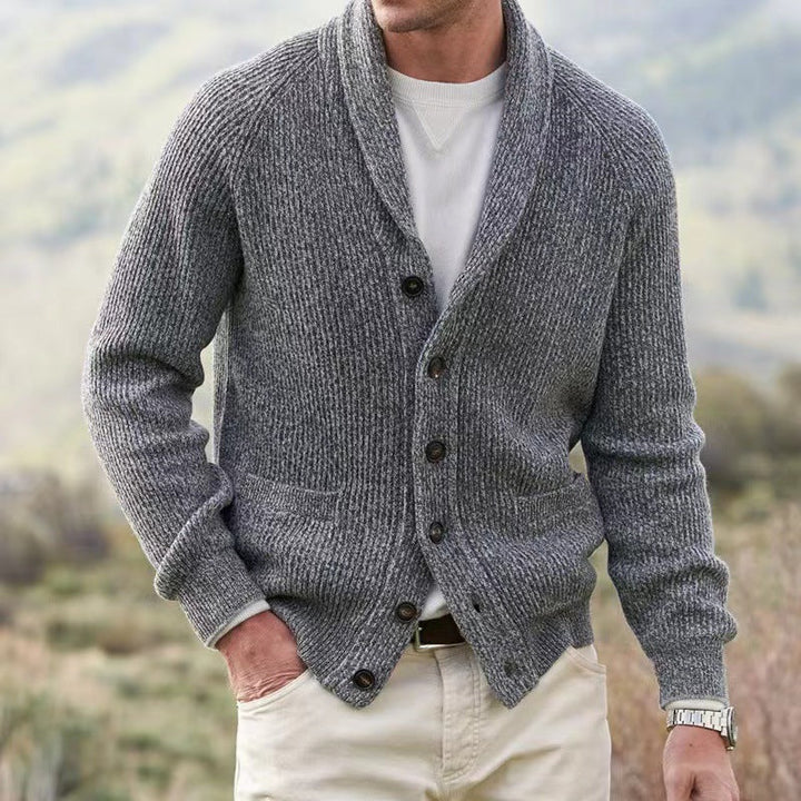 Herbert | Elegante klassische Herrenstrickjacke für einen zeitlosen Look