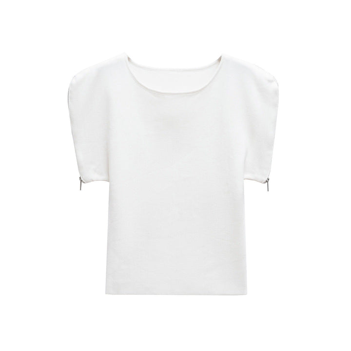 Top da donna con maniche con cerniera – Leggero, traspirante e alla moda