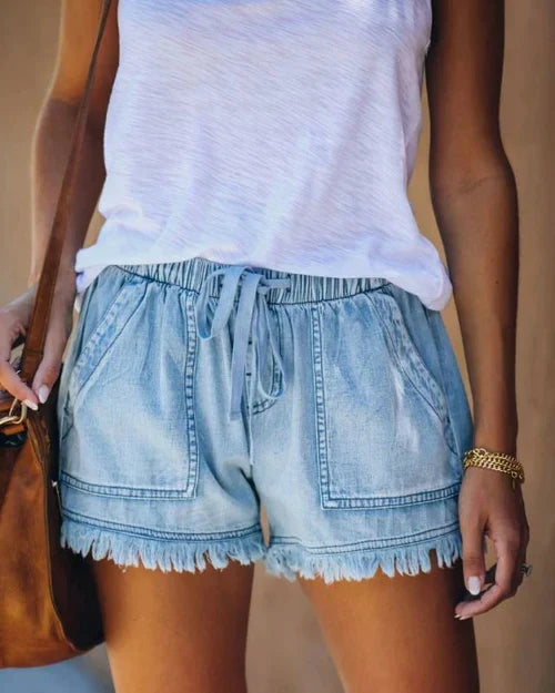 GABRIELA - short en jean