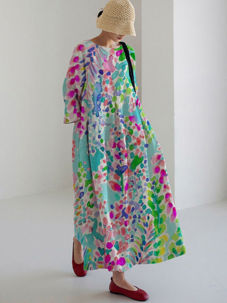 Gemalyn - Sommerliches bedrucktes Kleid