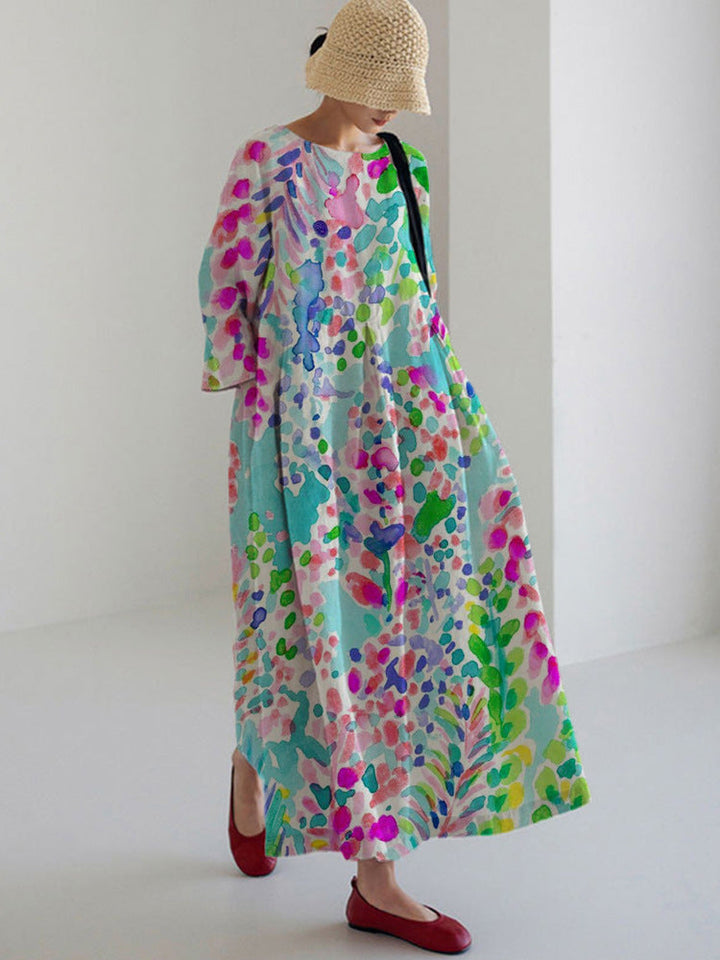 Gemalyn - Sommerliches bedrucktes Kleid
