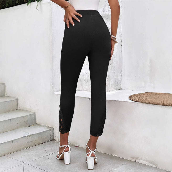 Leggings alla moda da donna con motivo a fori di alta qualità