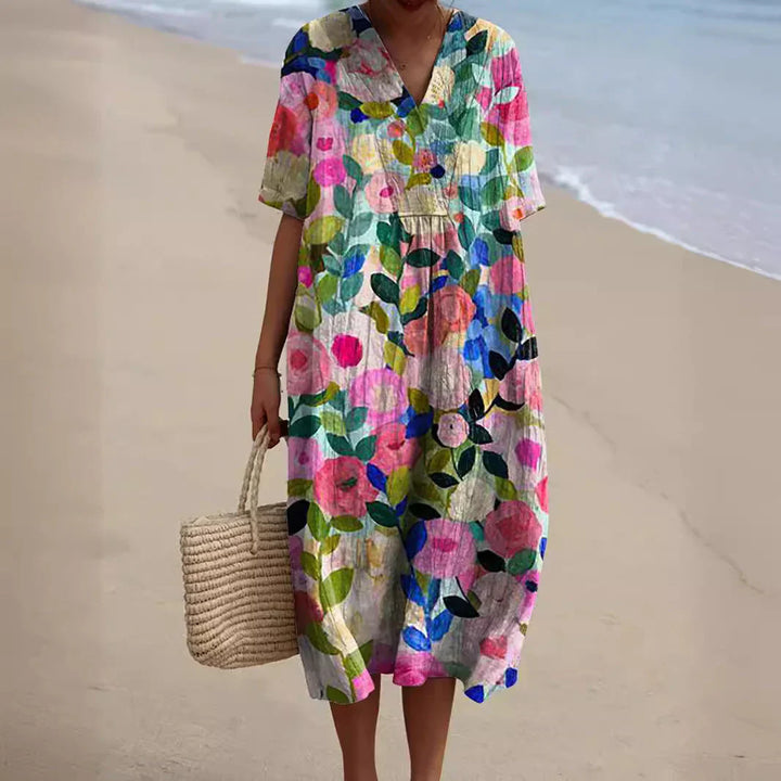 Georgia - robe d'été à motif floral