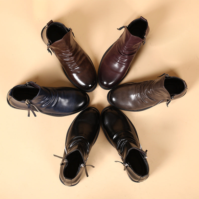 Arjay - Bottes en cuir pour hommes