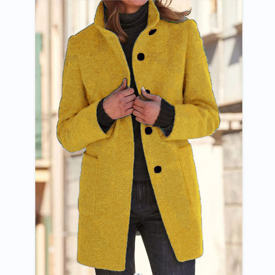 Felicity | Manteau boutonné élégant et stylé