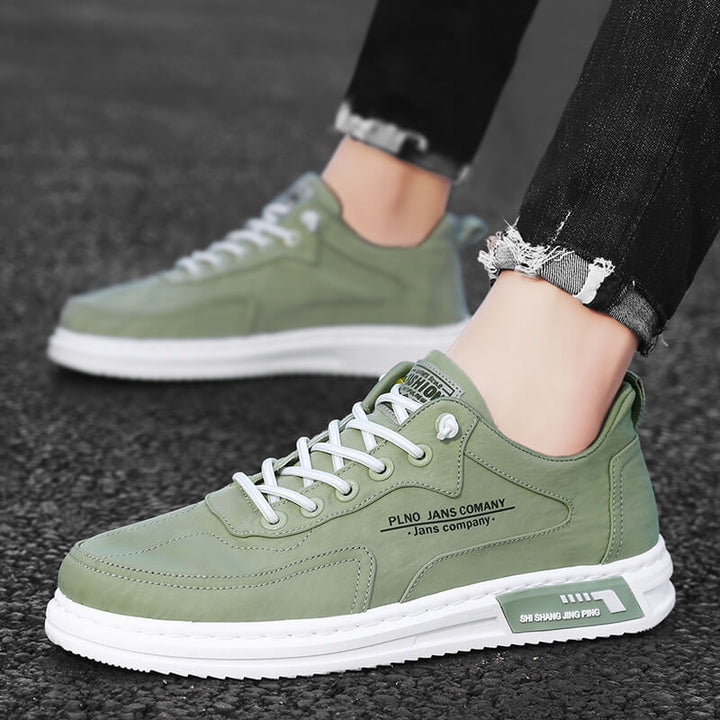 Baskets homme avec style streetwear – Chaussures de loisirs confortables avec semelle contrastée & look rétro