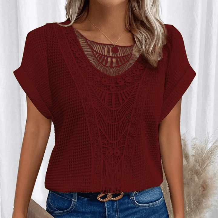 Blusa lussuosa e ariosa per donne