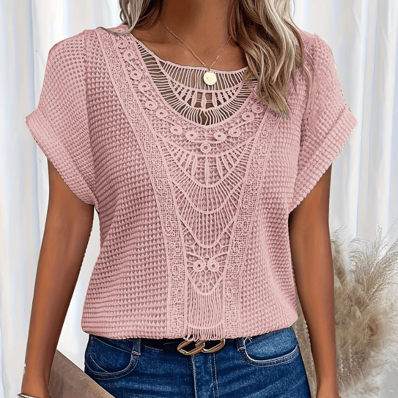 Camicia lussuosa e ariosa per donne