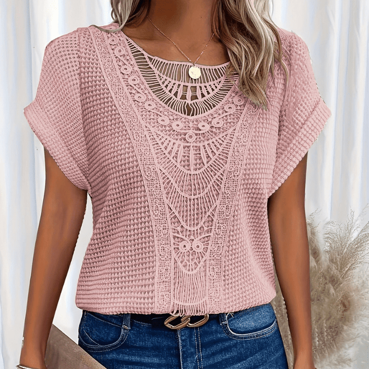 Camicia lussuosa e ariosa per donne