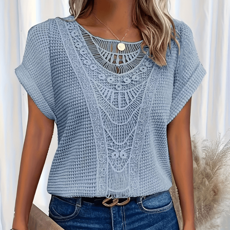 Camicia lussuosa e ariosa per donne