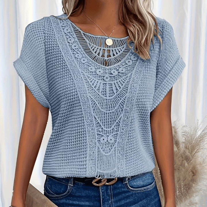 Camicia lussuosa e ariosa per donne