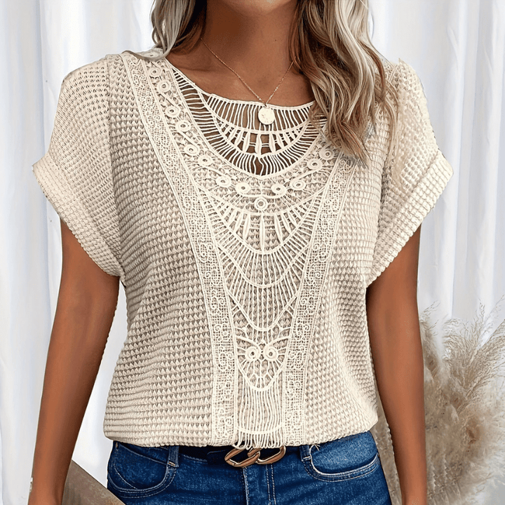 Camicia lussuosa e ariosa per donne