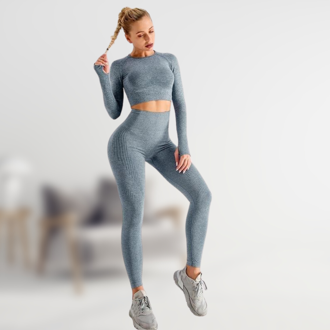 All-in-One-Trainings- & Jogginganzug im eleganten Retro-Stil für Damen | Perfekt für den Alltag