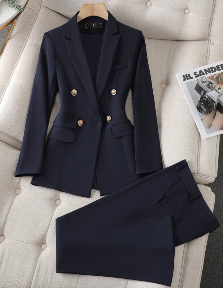 Marie | zestaw marynarka i spodnie typu blazer