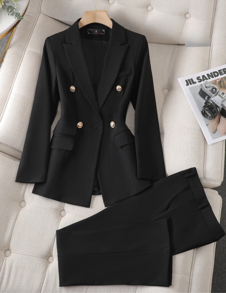 Marie | zestaw marynarka i spodnie typu blazer