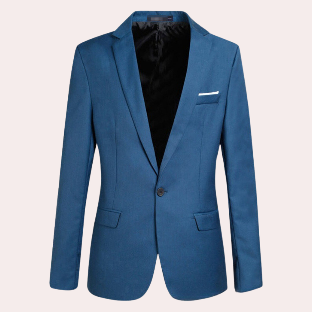 Blazer élégant pour homme – Veste classique pour affaires, mariage et occasions formelles