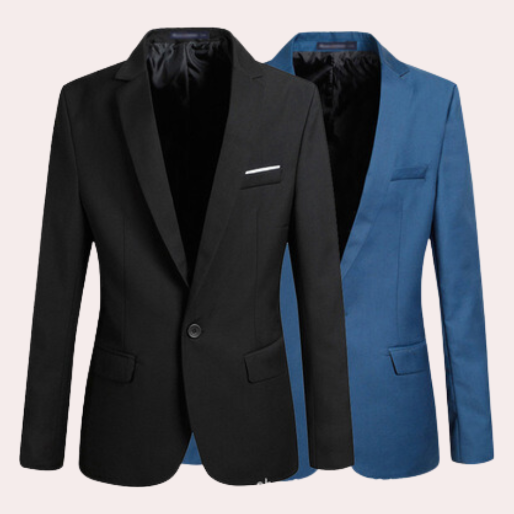 Blazer élégant pour homme – Veste classique pour affaires, mariage et occasions formelles