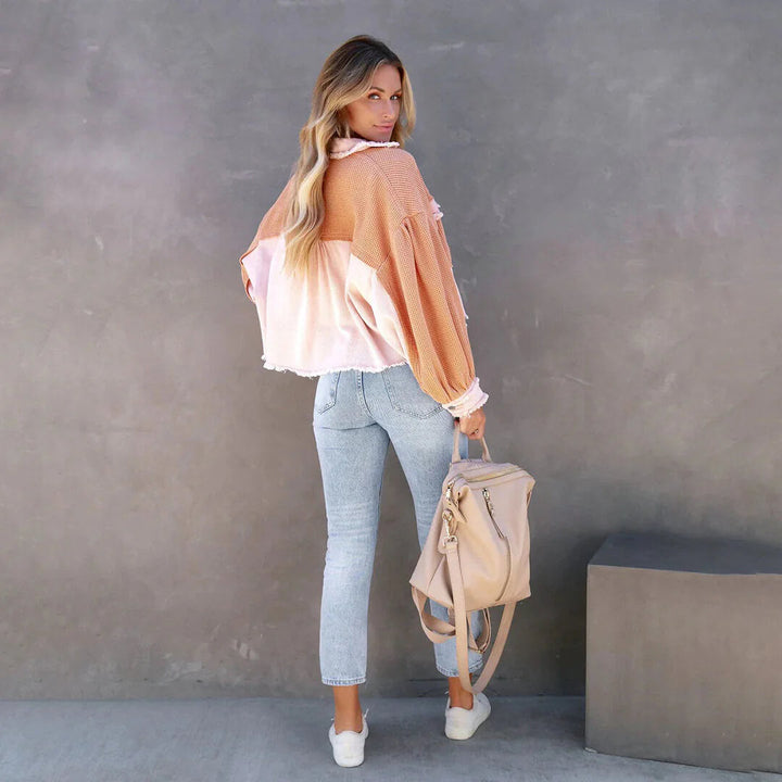 Rahel - Giacca - Elegante - Materiale lussuoso - Ideale per la primavera per donna
