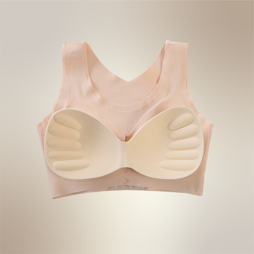 Nahtloser Kompressions-BH mit Frontverschluss – Post-OP & Sport BH für Damen