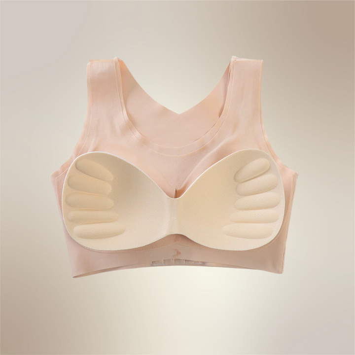 Nahtloser Kompressions-BH mit Frontverschluss – Post-OP & Sport BH für Damen