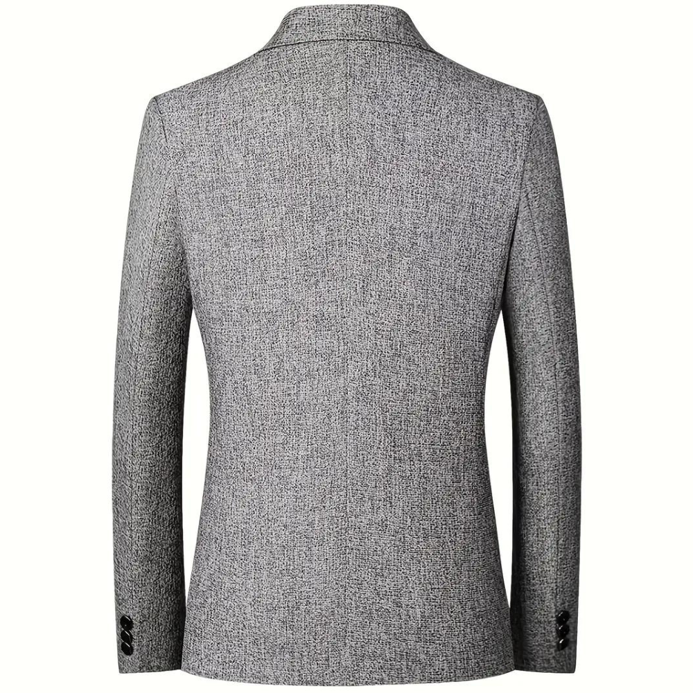 Blazer homme coupe slim – Veste élégante pour affaires et loisirs avec motif structuré