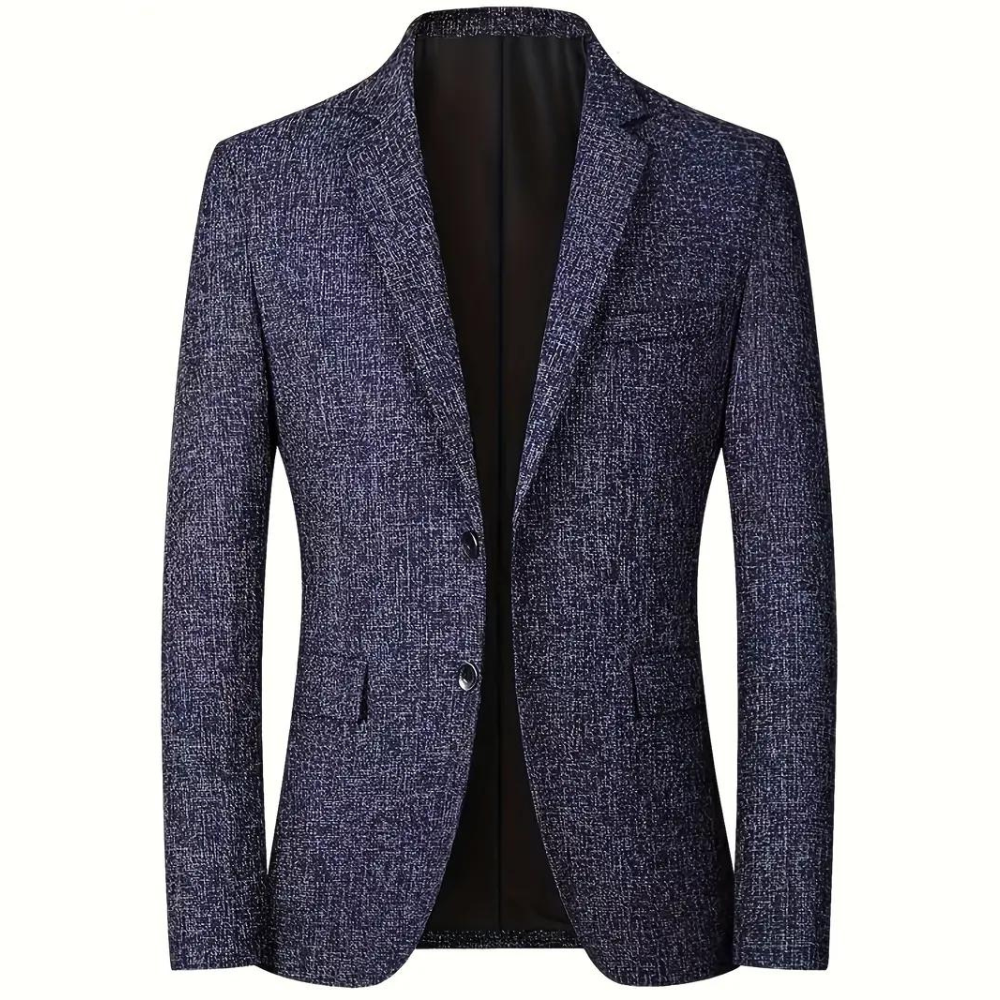 Blazer homme coupe slim – Veste élégante pour affaires et loisirs avec motif structuré