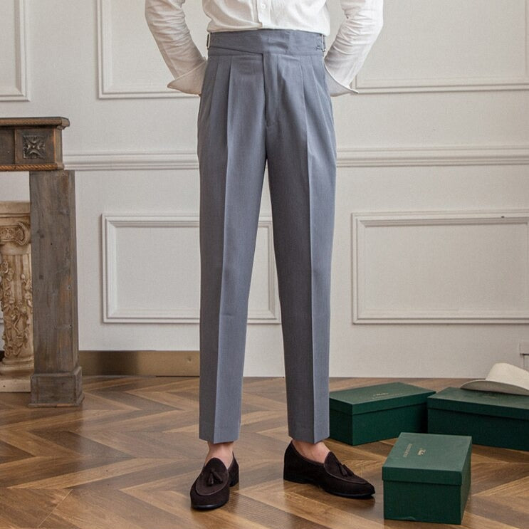 Zeke - Pantalon élégant pour homme avec boucle