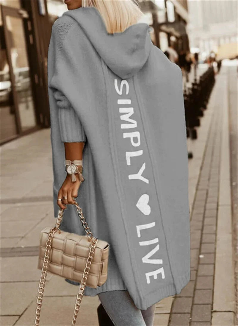 Rosemarie maniche larghe cappotto ampio