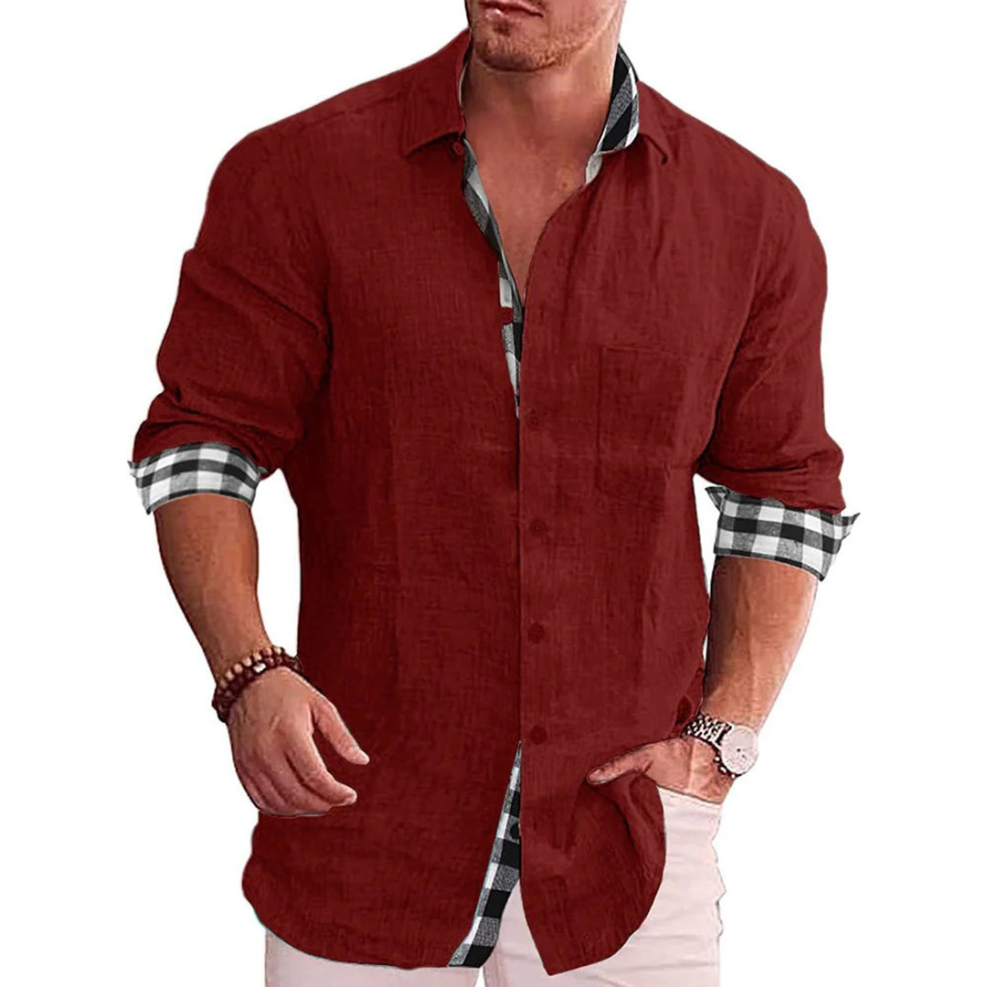 David - Polo - Casual - Materiali di lusso - Adatto per tutti i giorni per uomo