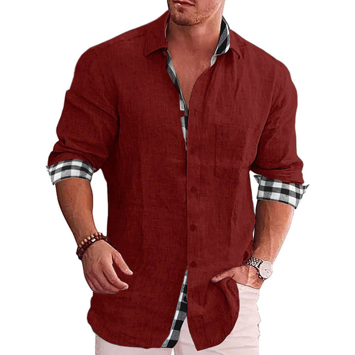 David - Polo - Casual - Materiali di lusso - Adatto per tutti i giorni per uomo
