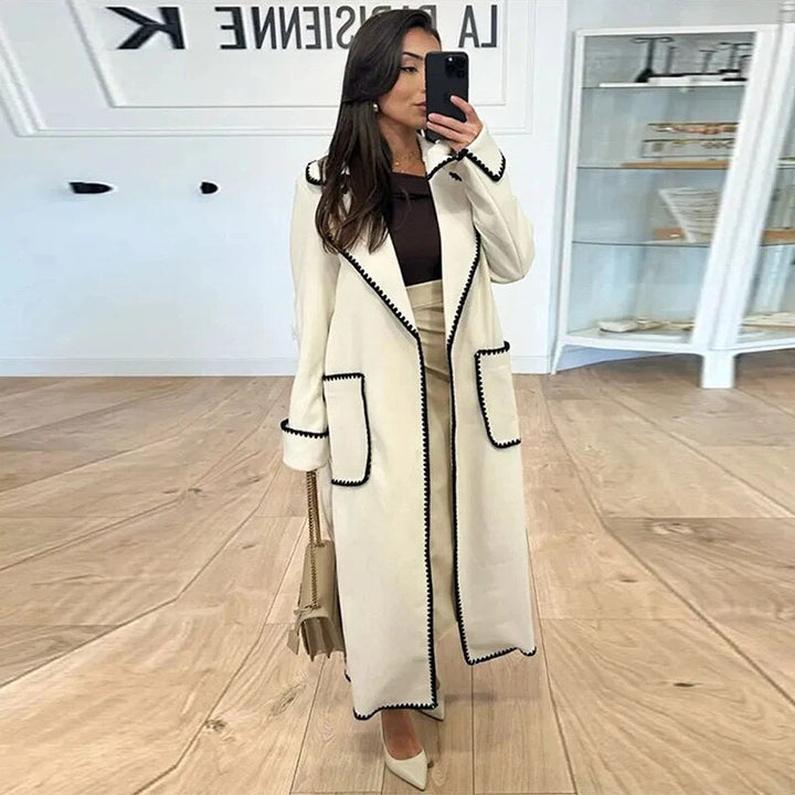 Manteau élégant et douillet pour femme – élégant et chaud pour l'automne et l'hiver