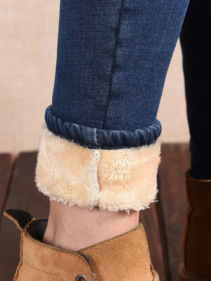 Peach - Jean skinny d'hiver chaud