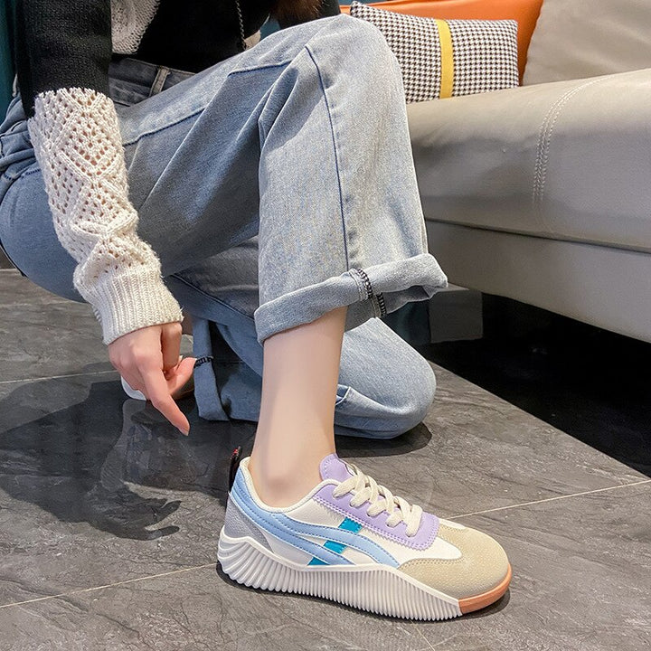Baskets unisex au design sportif-moderne avec semelle profilée – Chaussures confortables pour le quotidien, loisirs, style urbain et fitness