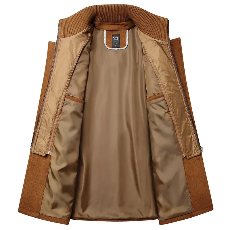 Ethan - manteau en mélange de laine