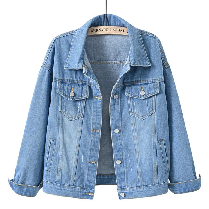 Chelsea - veste en jean vintage décontractée