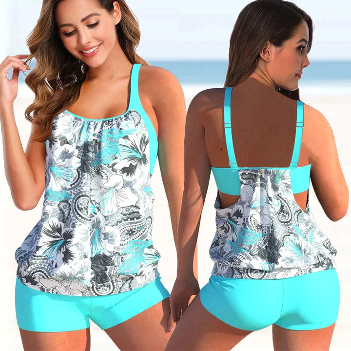JANY Ensemble tankini pour femmes – Couverture élégante & confort