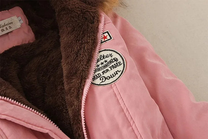 Theodora – winter jacket with fur hood