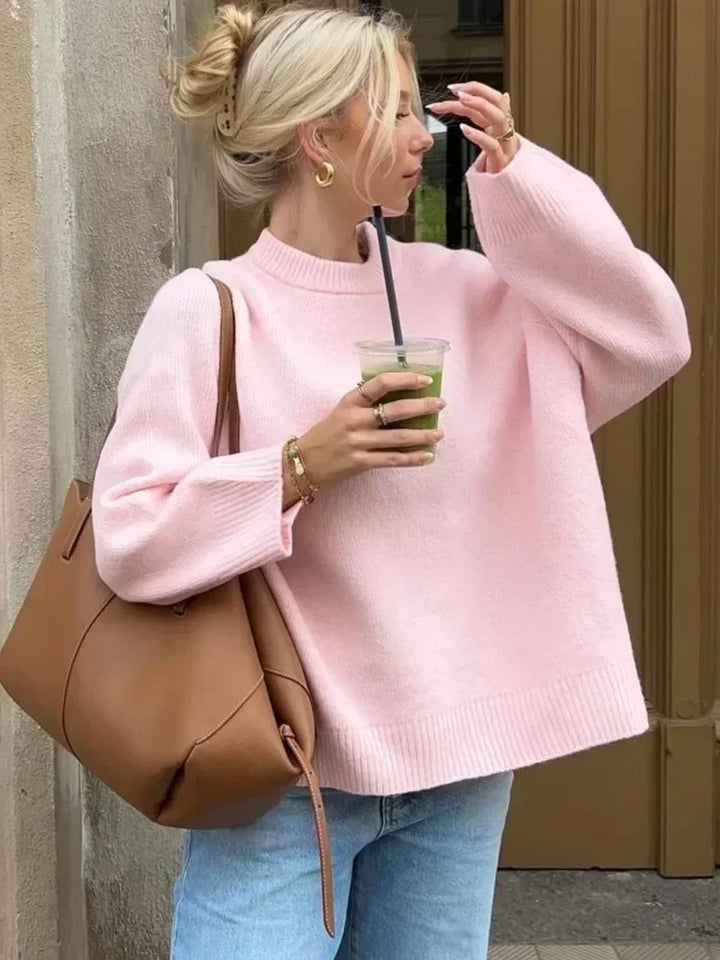 Ella - lässiger lockerer Strickpulli