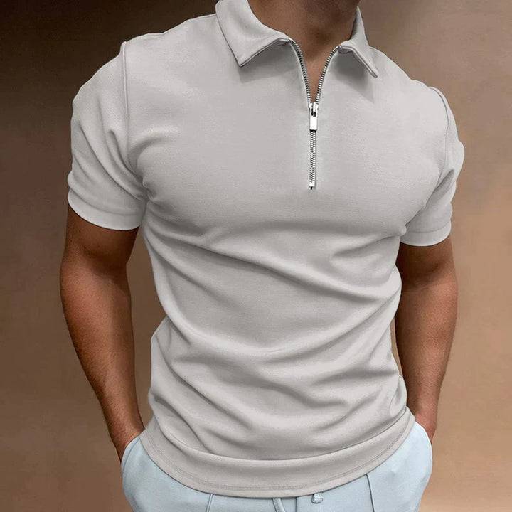 JAXON polo pour femmes avec fermeture éclair