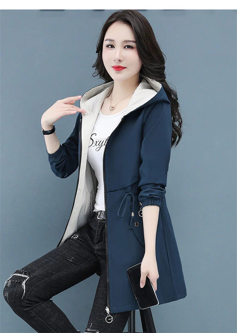 WOLF longue veste coupe-vent