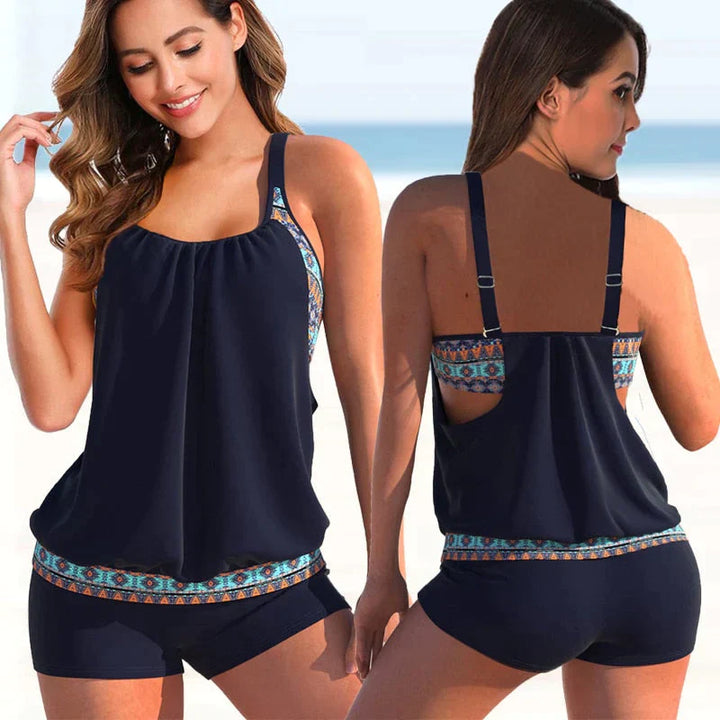 JANY Ensemble tankini pour femmes – Couverture élégante & confort
