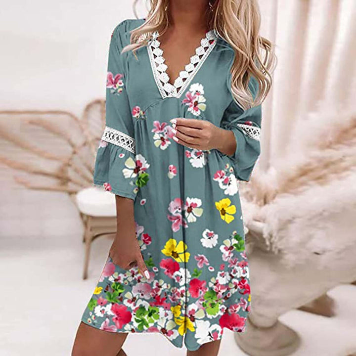 Robe à fleurs pour femmes