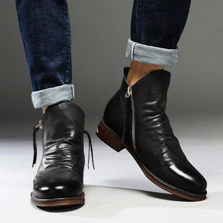 Arjay - Bottes en cuir pour hommes